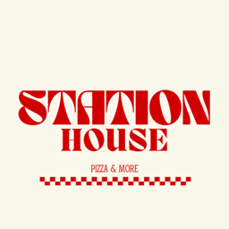 Station House Pizza & More logo.